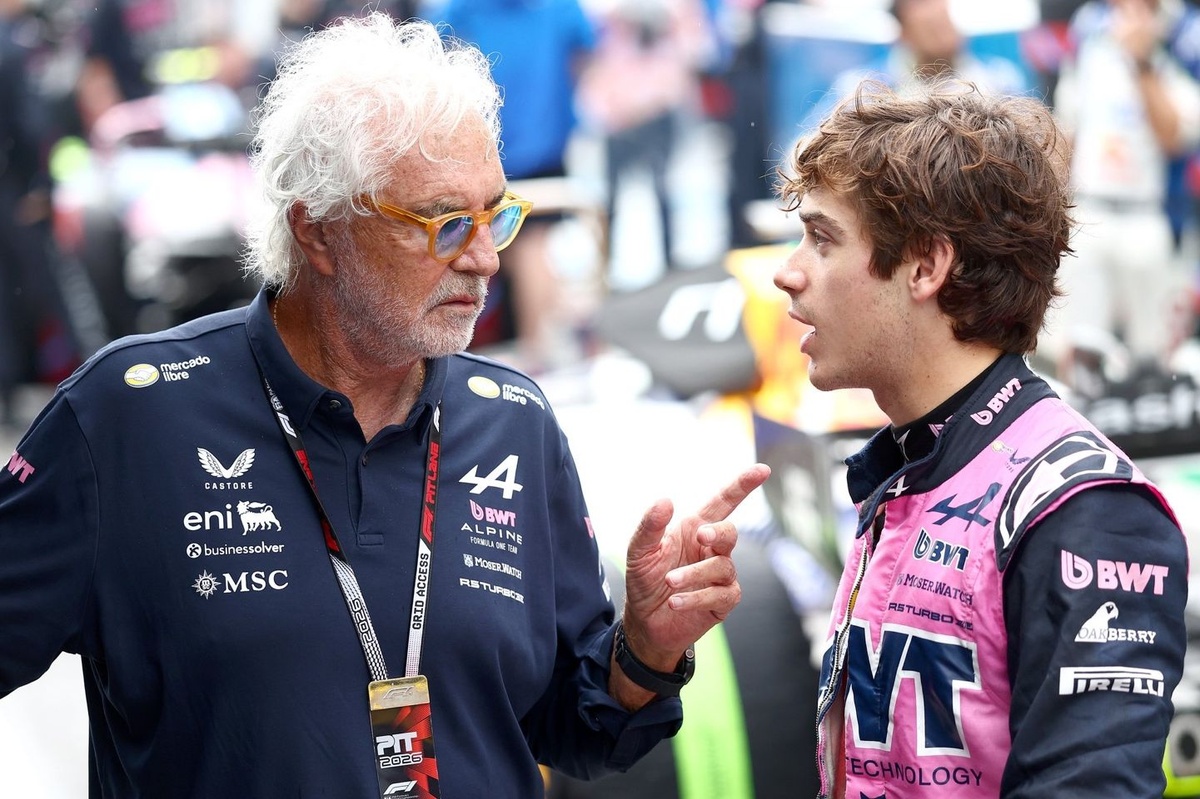 Briatore califica de negativo el GP de Estados Unidos de Alpine tras el abandono de Colapinto