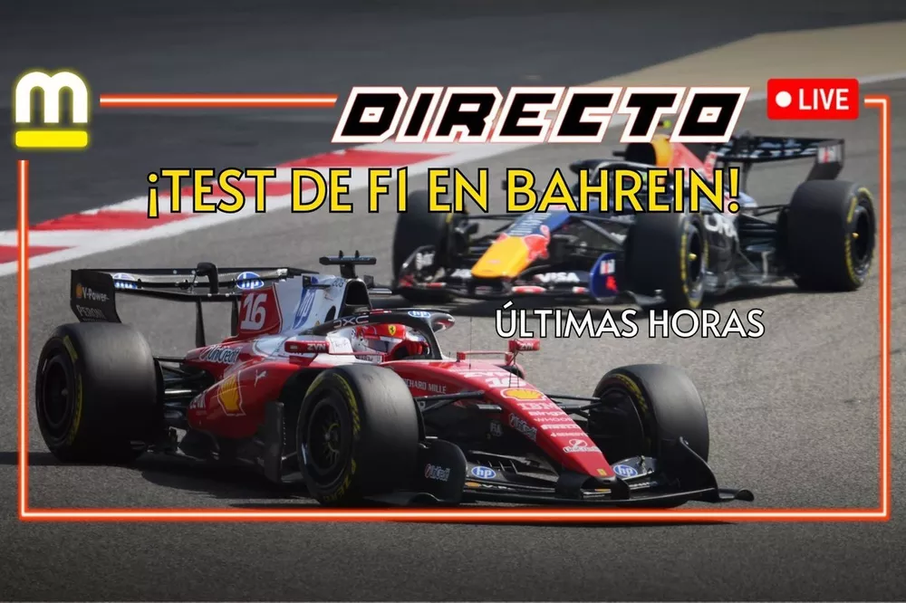 Ultimo directo test F1 2026
