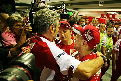 Raikkonen: Arrivabene, Ferrari'nin şampiyon olabilmesi için en doğru adam