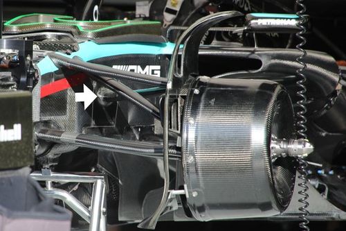 Mercedes F1 se decide con las nuevas suspensiones del W15 
