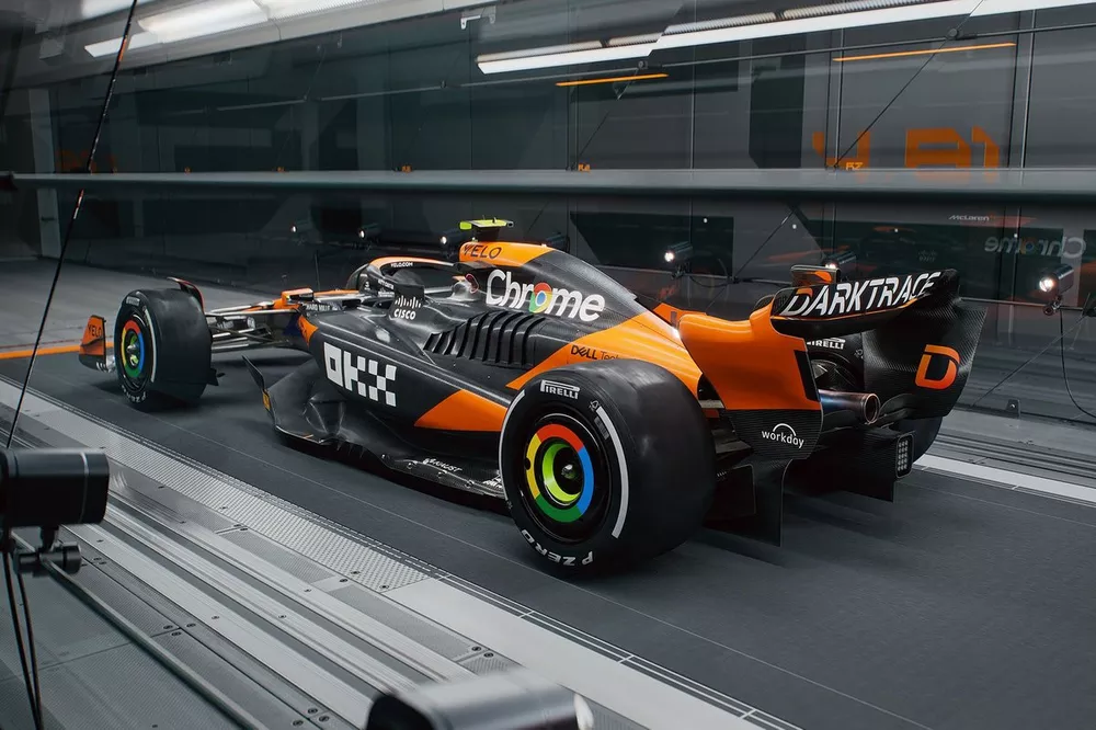 Lando Norris, McLaren decoraci&oacute;n