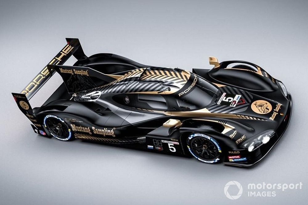 #5 Proton Competition, Porsche 963 LMDh: livrea Mustang Sampling Racing