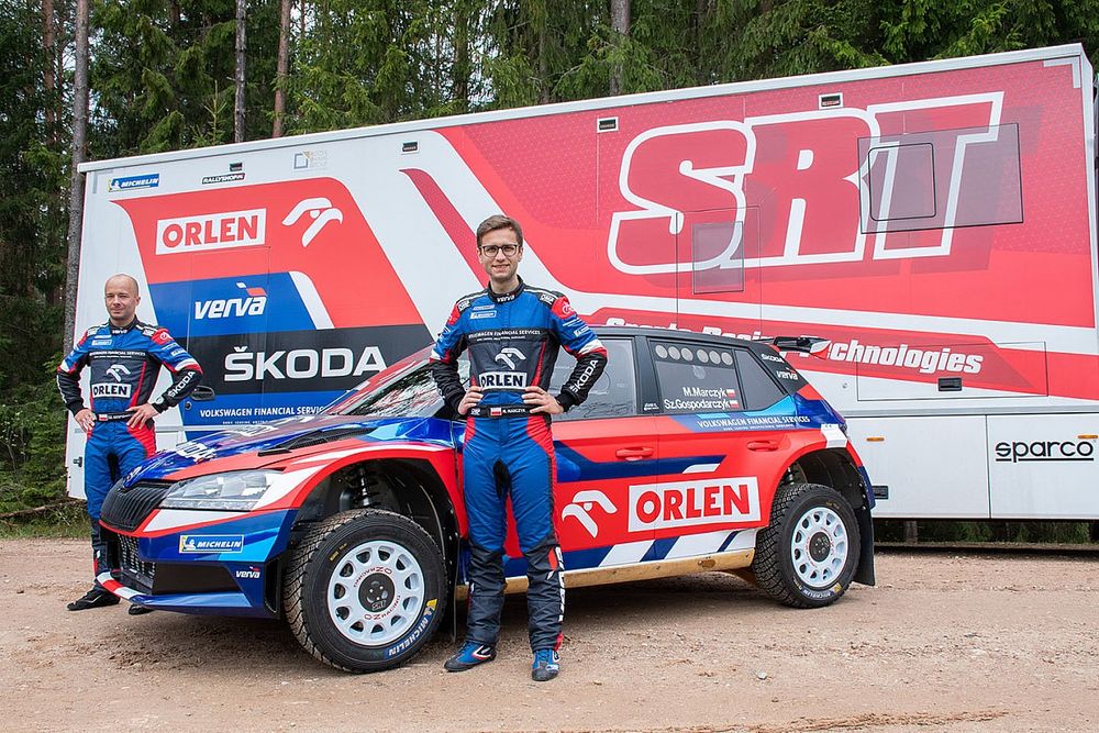 Mikołaj Marczyk, Szymon Gospodarczyk, Skoda Fabia Rally2 evo