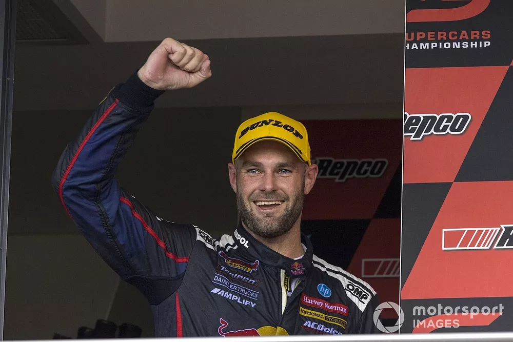 Race winner Shane van Gisbergen, Triple Eight Race Engineering