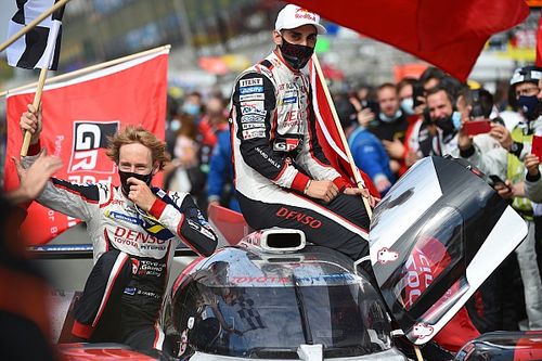 Trio da Toyota celebra "grande trabalho" e superação dos problemas para vencer em Le Mans