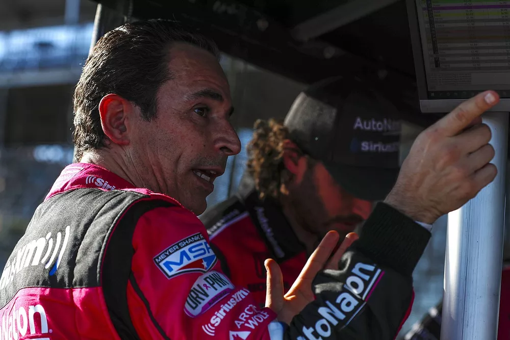 Helio Castroneves, Meyer Shank Racing Honda