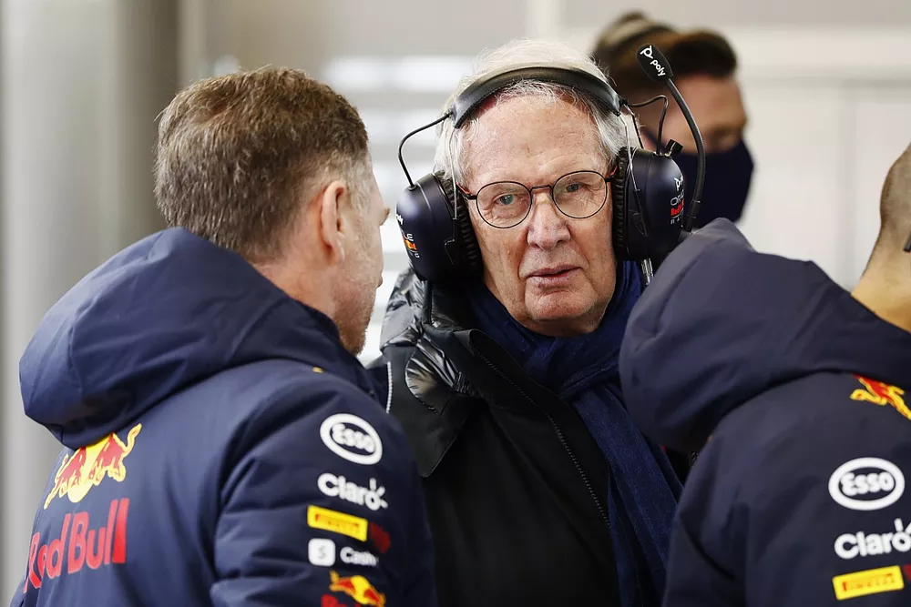 Christian Horner, Team Principal, Red Bull Racing, Helmut Marko, Consultant, Red Bull Racing