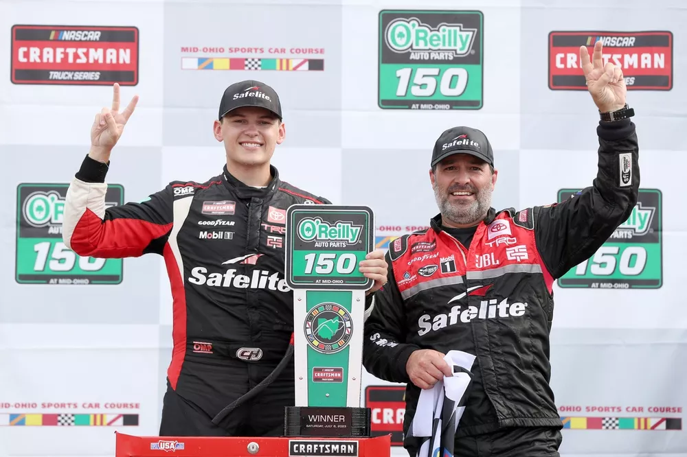 Corey Heim and Scott Zipadelli, TRICON Garage Toyota