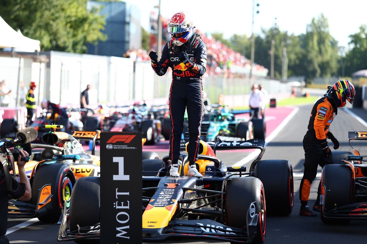 Max Verstappen s'offre trois records à Monza