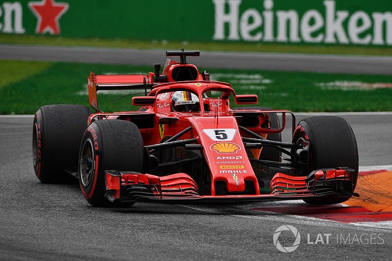 İtalya GP 3. antrenman: Vettel, Hamilton'ın 0.081 saniye önünde lider!