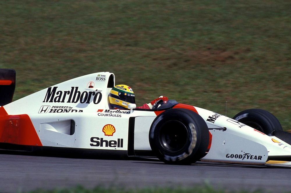 Ayrton Senna, McLaren MP4-7A Honda