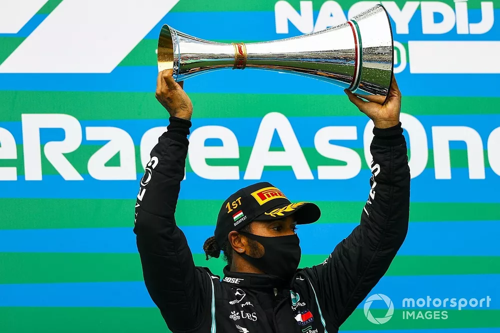 Yarış galibi Lewis Hamilton, Mercedes-AMG Petronas F1
