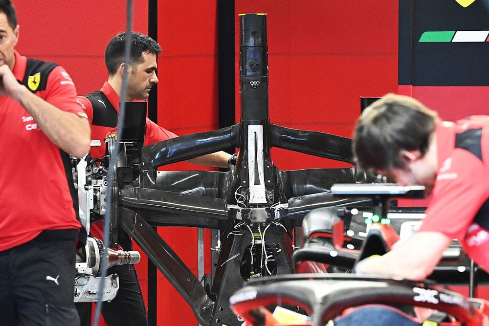 Ferrari SF-23, dettaglio tecnico