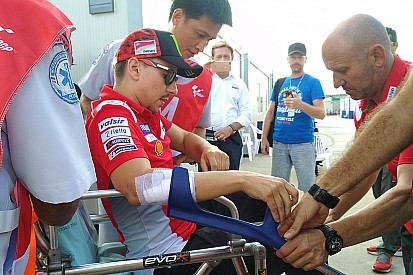 Jorge Lorenzo a été opéré à Barcelone