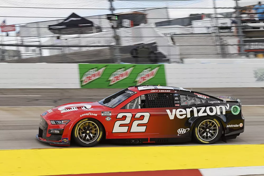 Joey Logano, Team Penske, Verizon 5G Ford Mustang