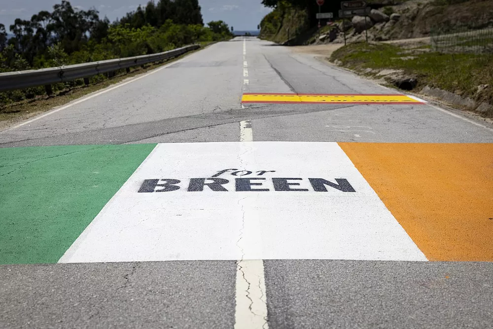L'hommage &agrave; Craig Breen au Portugal