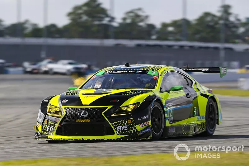 #12 AIM Vasser Sullivan Lexus RC-F GT3, GTD: Frankie Montecalvo, Townsend Bell, Shane van Gisbergen