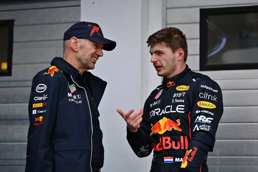 Ganador Max Verstappen, Red Bull Racing, Adrian Newey, Director de Tecnolog&iacute;a de Red Bull Racing