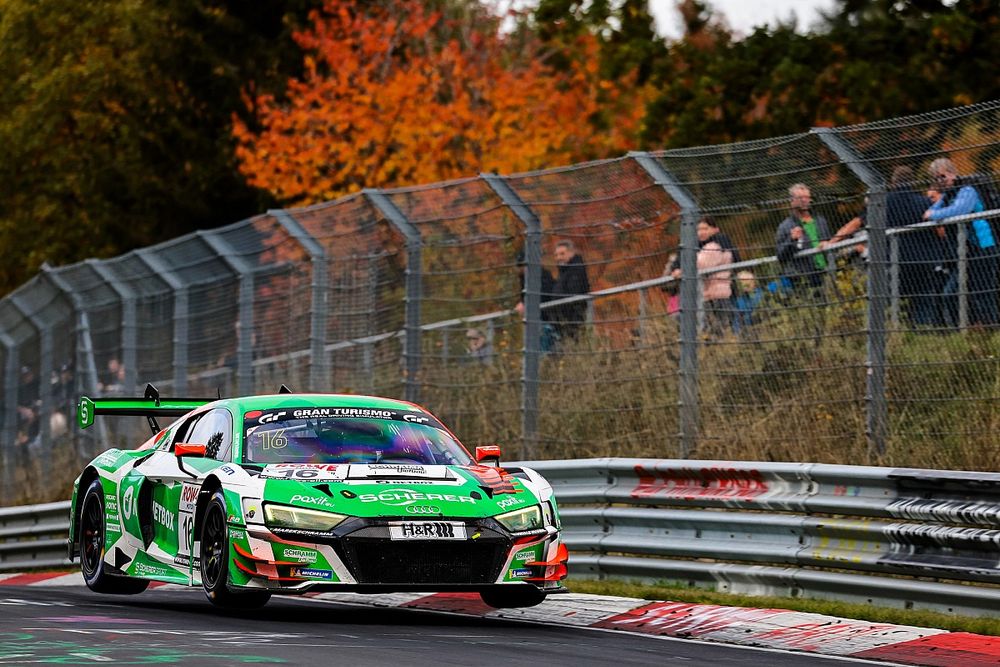 #16 Scherer Sport Team Phoenix Audi R8 LMS GT3 Evo II: Jakub Giermaziak, Kelvin Van Der Linde