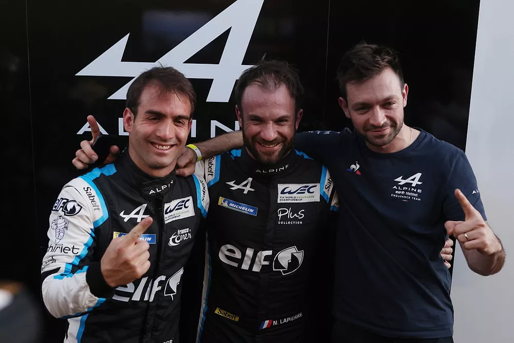 #36 Alpine ELF Team Alpine A480 - Gibson: Andr&eacute; Negr&atilde;o, Nicolas Lapierre, Matthieu Vaxiviere