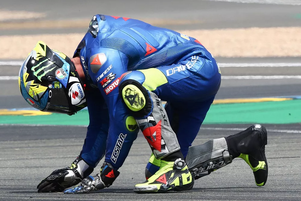 Ca&iacute;da de Joan Mir, Team Suzuki MotoGP