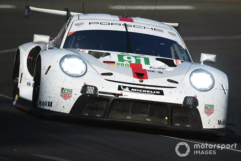 #91 Porsche GT Team Porsche 911 RSR LMGTE Pro di Gianmaria Bruni, Richard Lietz, Frederic Makowiecki