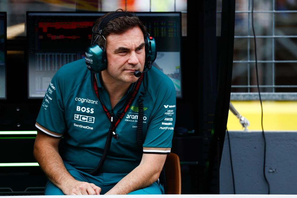 Dan Fallows, direttore tecnico del team Aston Martin F1