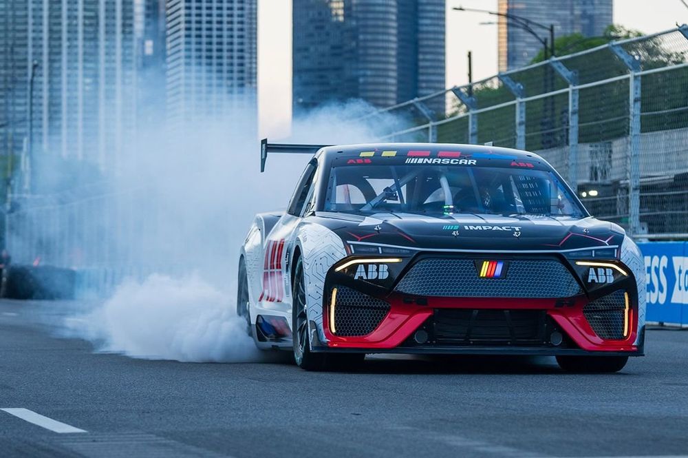 ABB NASCAR EV Prototype unveil