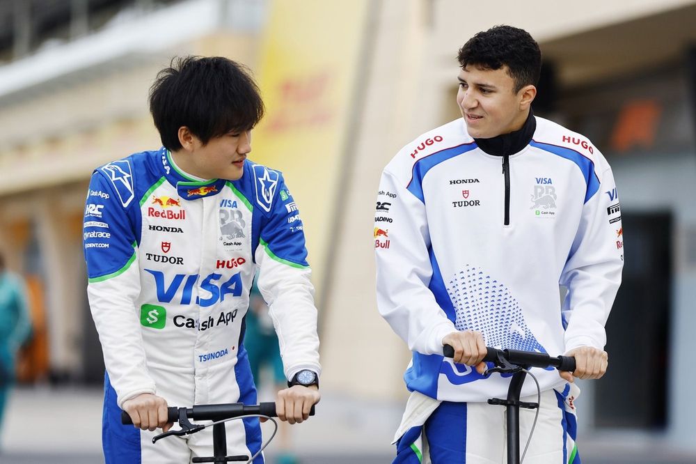 Isack Hadjar, RB F1 Team, Yuki Tsunoda, RB F1 Team