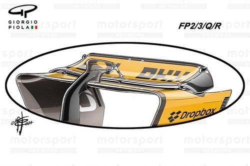 Cómo McLaren F1 se adaptó a su nueva vida sin el 'mini-DRS'