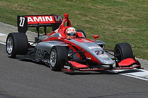 Jamin y Franzoni lideran el test de Road to Indy en el Brickyard