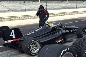 Nick Monteiro conclui dia de teste coletivo da Indy NXT em Indianápolis com a A.J. Foyt