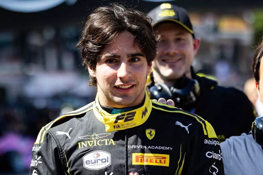 Rafael C&acirc;mara no GP de M&ocirc;naco de F&oacute;rmula 2.
