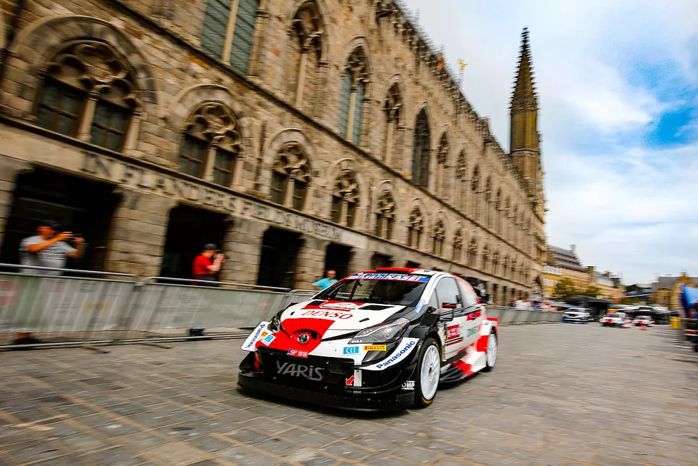 Elfyn Evans, Scott Martin, Toyota Gazoo Racing WRT Toyota Yaris WRC