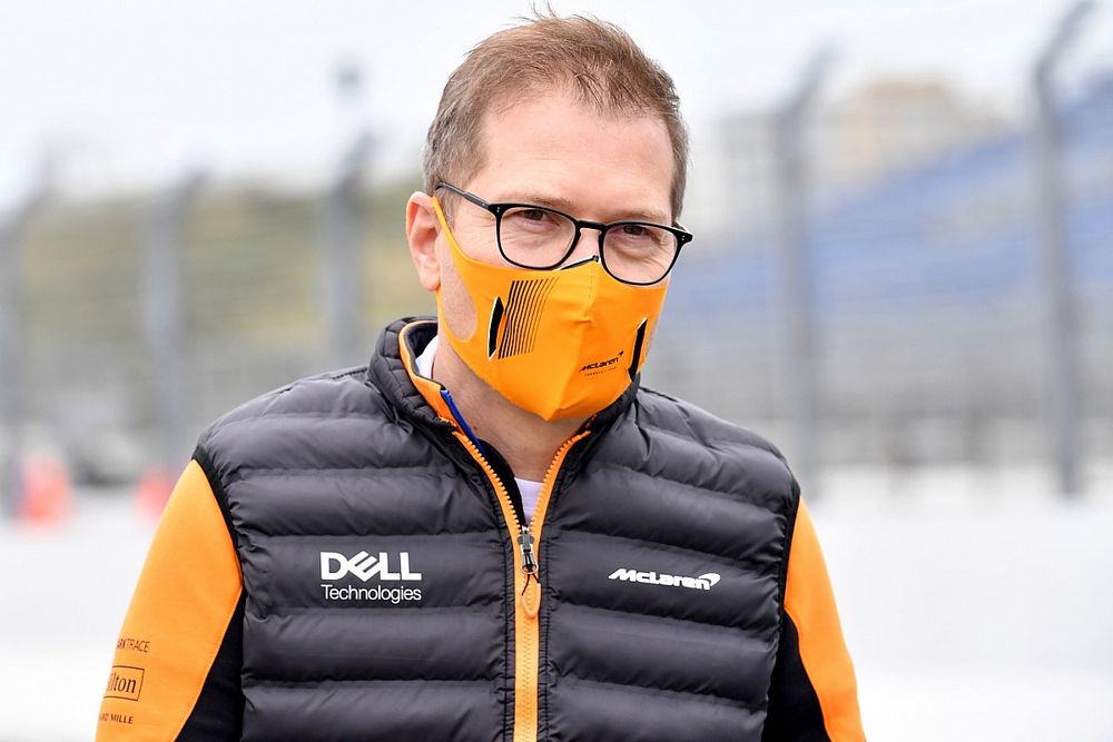 Andreas Seidl, Team Principal, McLaren