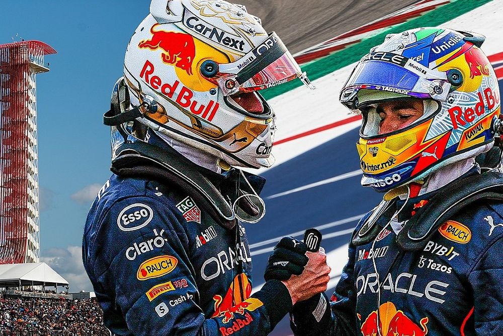 Max Verstappen y Sergio Pérez