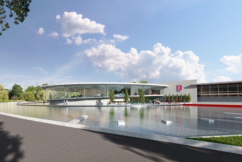 La nueva sede proyectada por Andretti Global en Fishers, Indiana.