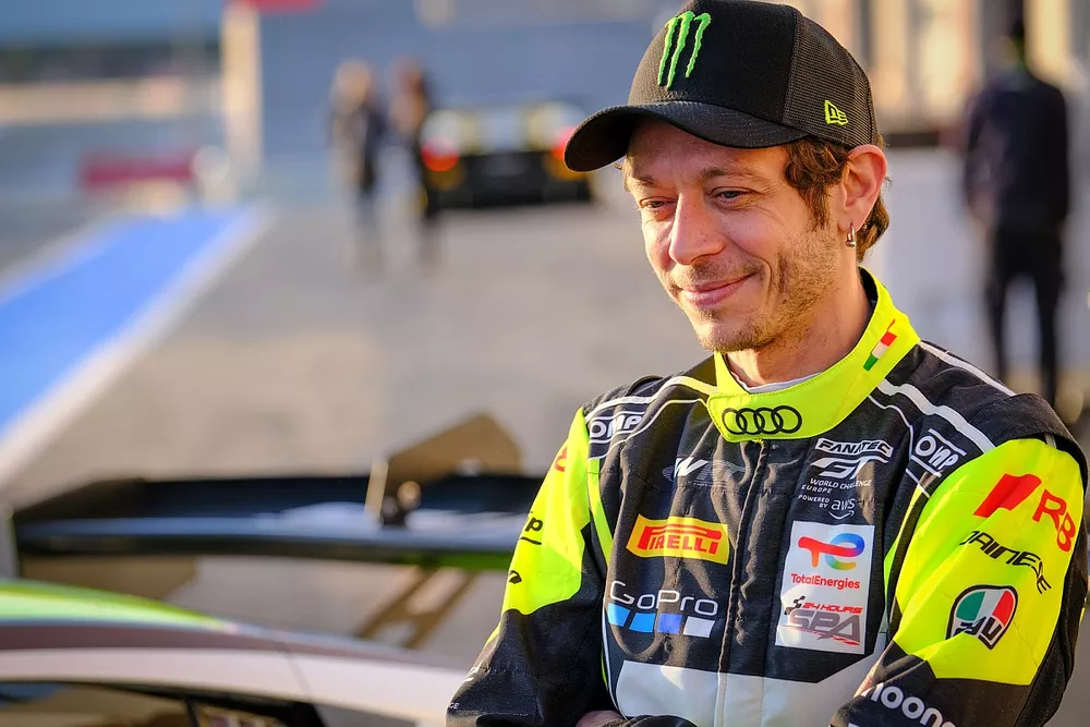 #46 Team WRT Audi R8 GT3 LMS Evo: Valentino Rossi 