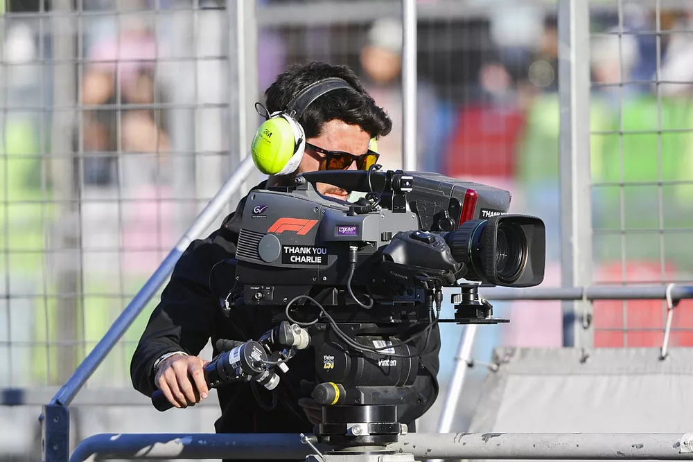 A Camera operator at work