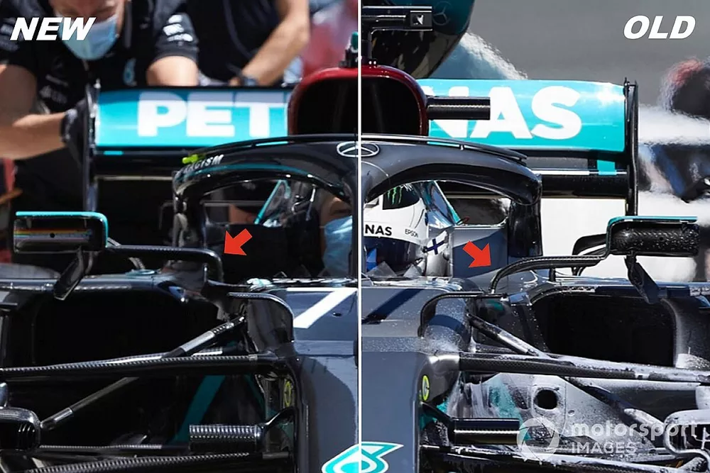 Comparaci&oacute;n del Mercedes W11