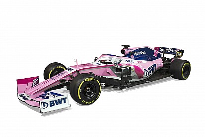 Todas las fotos de los nuevos colores de Racing Point en la F1 2019