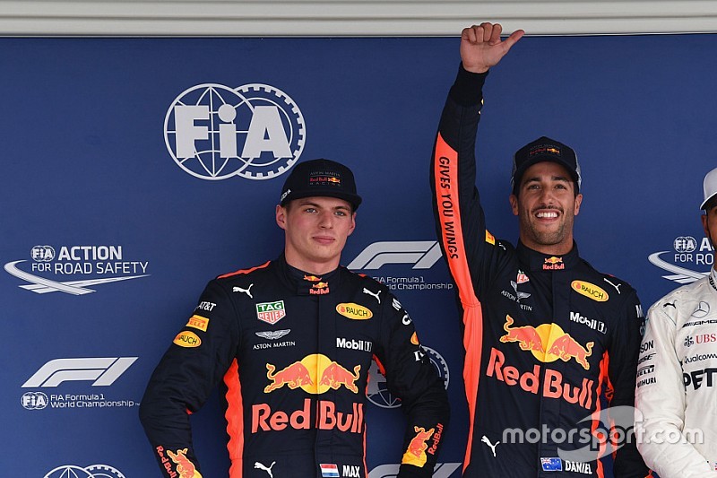 Mexiko-Qualifying: Hat Ricciardos Jubel Max Verstappen provoziert?