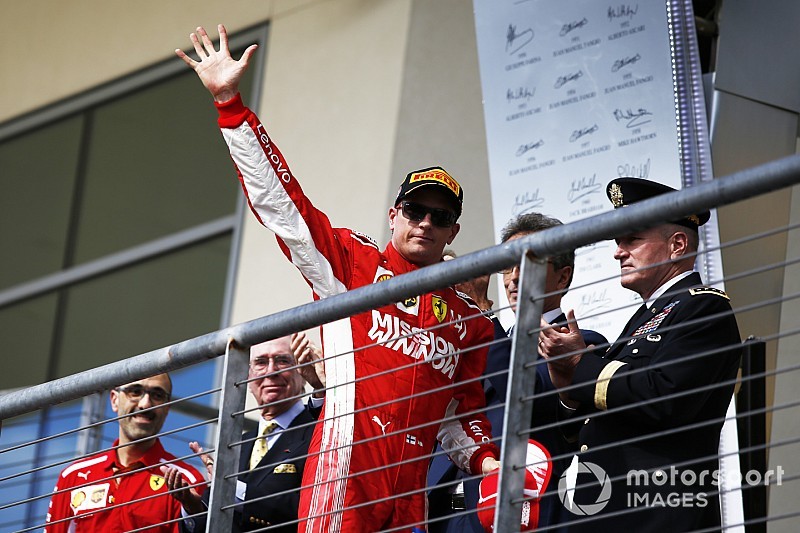 Course - Räikkönen enfin vainqueur, le sacre de Hamilton retardé