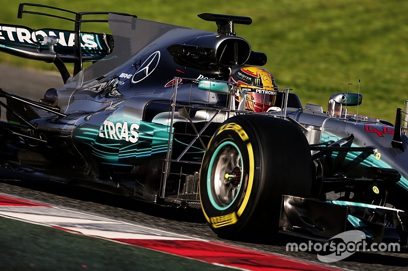 Technique - Les changements sur la Mercedes W08