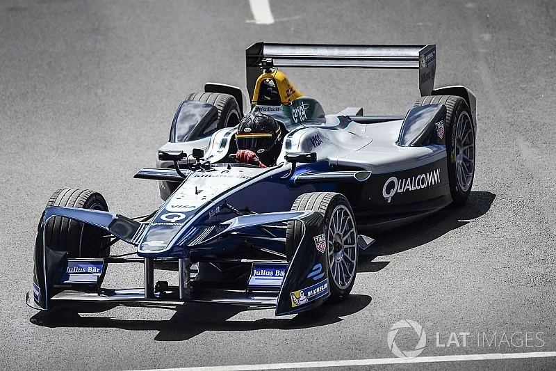 Patrick Carpentier on track