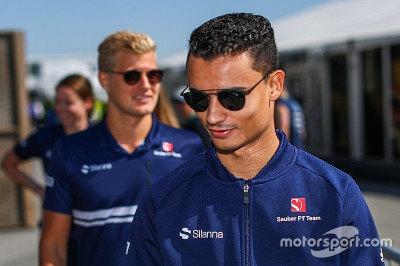 Marcus Ericsson, Sauber y Pascal Wehrlein, Sauber