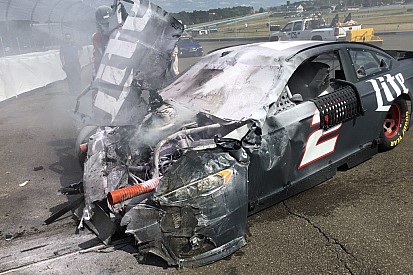 Brad Keselowski: Only so many hits like his "before someone gets killed"