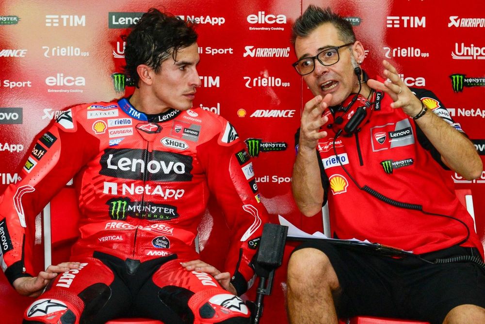 Marc M&aacute;rquez, Ducati Team, Marco Rigamonti