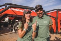 Cristina Guti&eacute;rrez: "Imagina que alguien te dice que si quieres pilotar con Al Attiyah y Loeb"