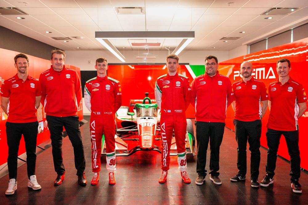 Robert Shwartzman, Callum Ilott, Prema Racing, Romain Grosjean, Prema Racing reserve driver
